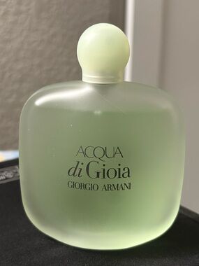 Giorgio Armani Acqua di Gioia- Pale Green Bottle